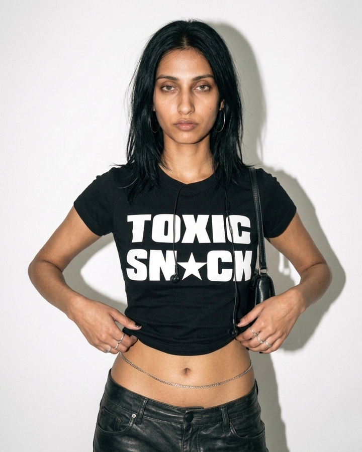 TOXIC SN★CK baby tee