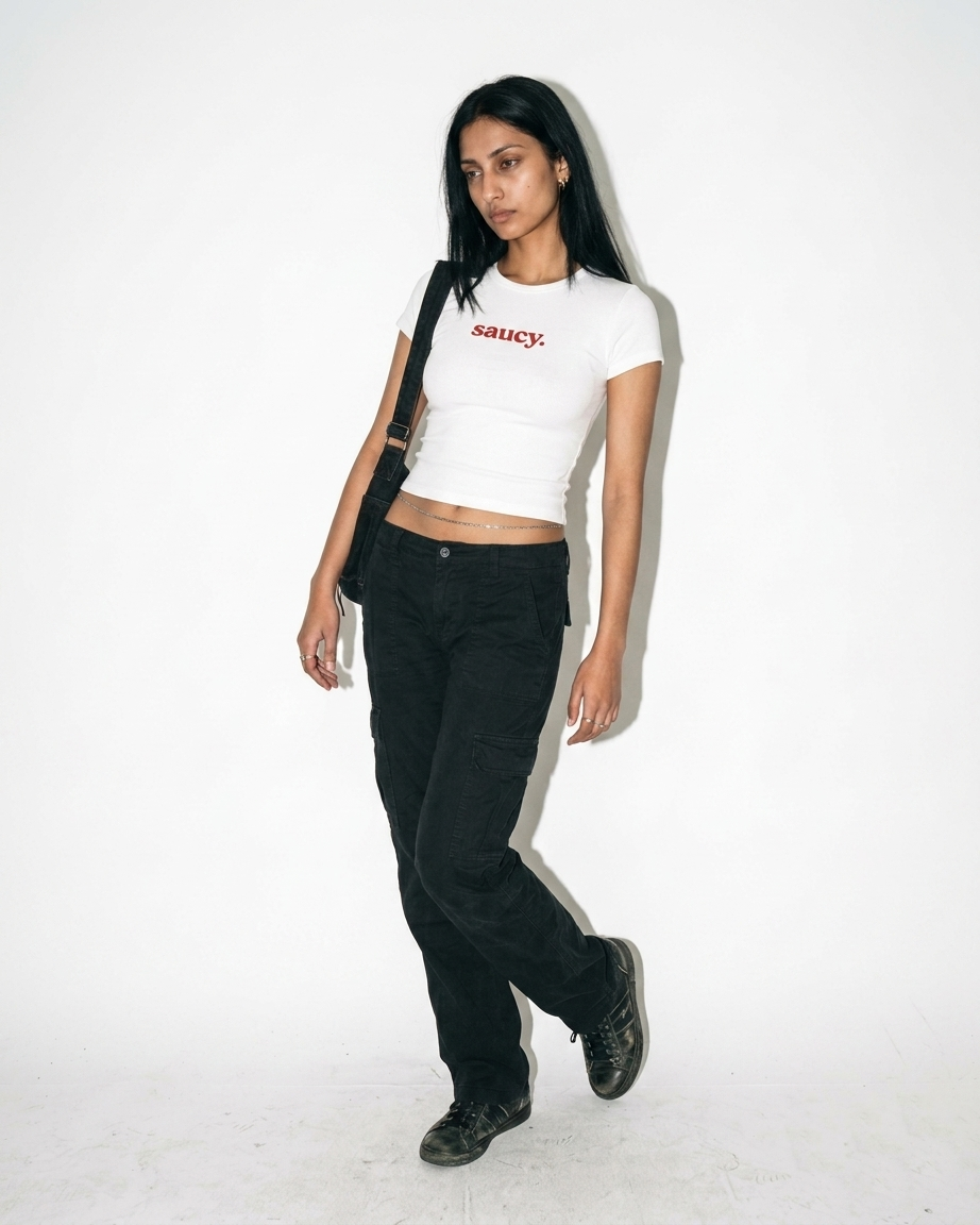 Saucy baby tee