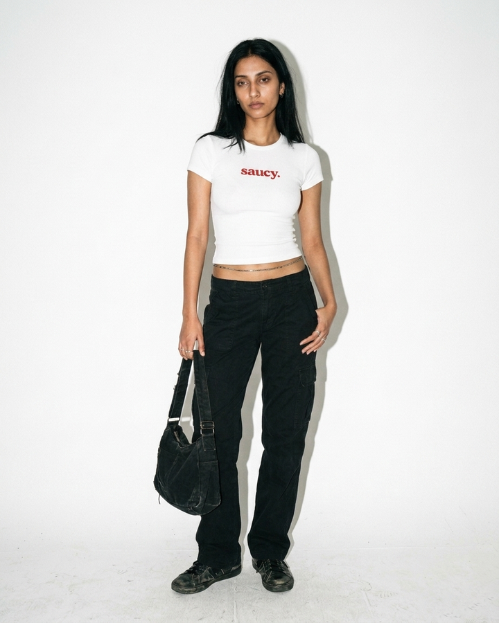 Saucy baby tee